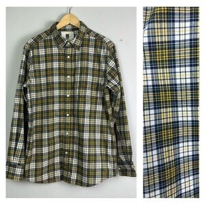 Burton Dry Ride Heavier Flannel Casual Button Down Shirt Pocket M Shacket Fall